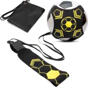 soccer belt trainer practice aid for kids, fits ball size 3, 4, and 5