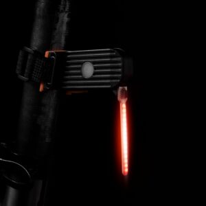 led photondrop bicycle tail light, red flowing taillight, bicycle photondrop rear light, 3 modes, usb rechargeable, water resistant