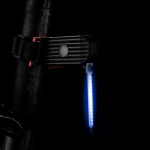 led photondrop bicycle tail light, red flowing taillight, bicycle photondrop rear light, 3 modes, usb rechargeable, water resistant (copy)
