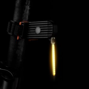 led photondrop bicycle tail light, red flowing taillight, bicycle photondrop rear light, 3 modes, usb rechargeable, water resistant (copy)