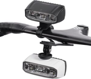 super bright led bike light bar for e bike 1200 lumens with high/low beam, 5 modes, usb c rechargeable, universal mount for mountain/road bikes & out front mount