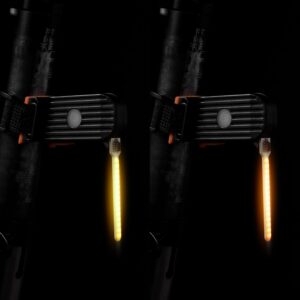 led photondrop bicycle tail light, red flowing taillight, bicycle photondrop rear light, 3 modes, usb rechargeable, water resistant (copy)