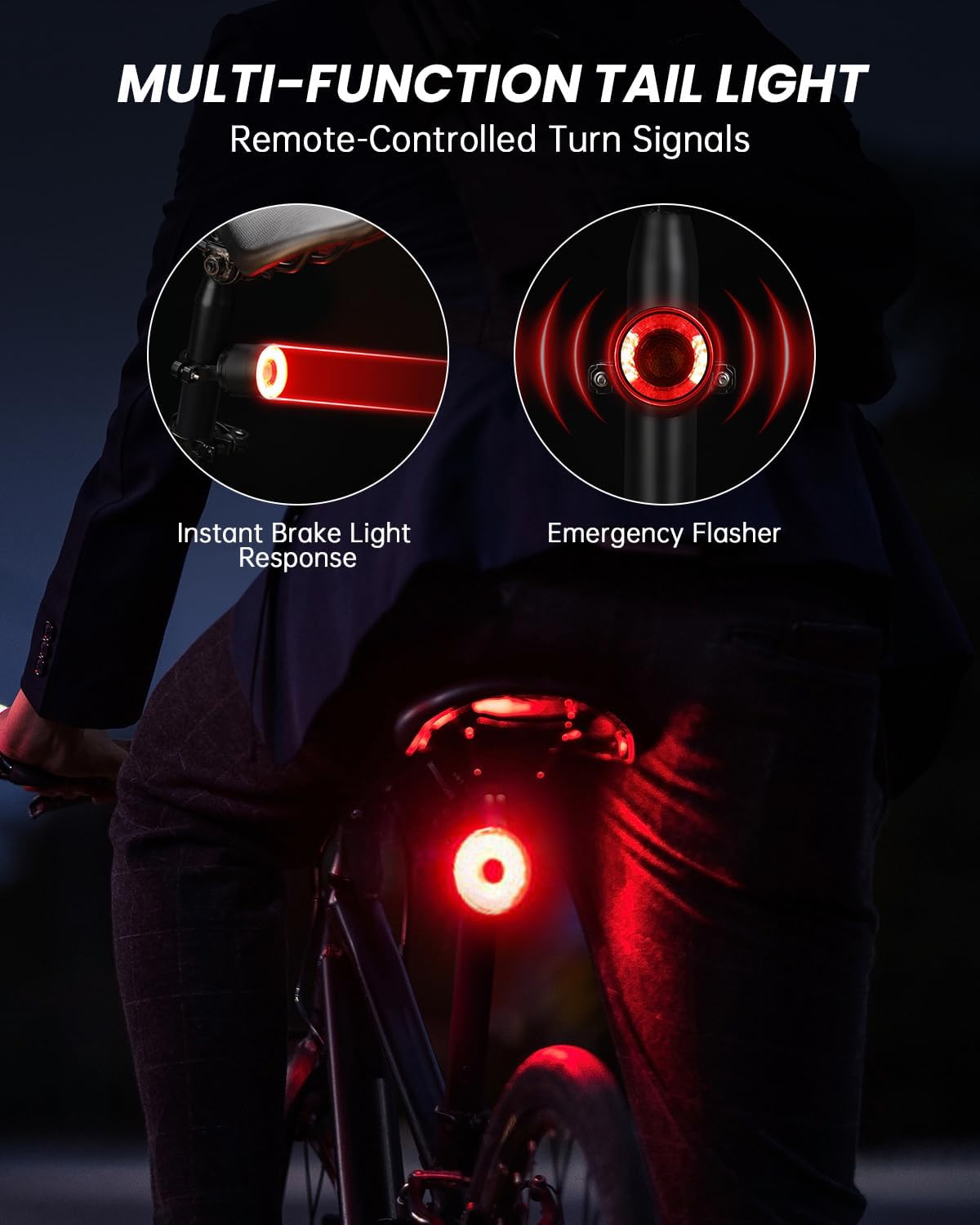 onvian bicycle lights front and rear for night riding, colorful rechargeable bike light set with 15 light modes 7 colors, waterproof cycling bike front and back for adults kids road mountain onvian bicycle lights front and rear for night riding, colorful rechargeable bike light set with 15 light modes 7 colors, waterproof cycling bike front and back for adults kids road mountain