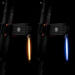 led photondrop bicycle tail light, red flowing taillight, bicycle photondrop rear light, 3 modes, usb rechargeable, water resistant (copy)