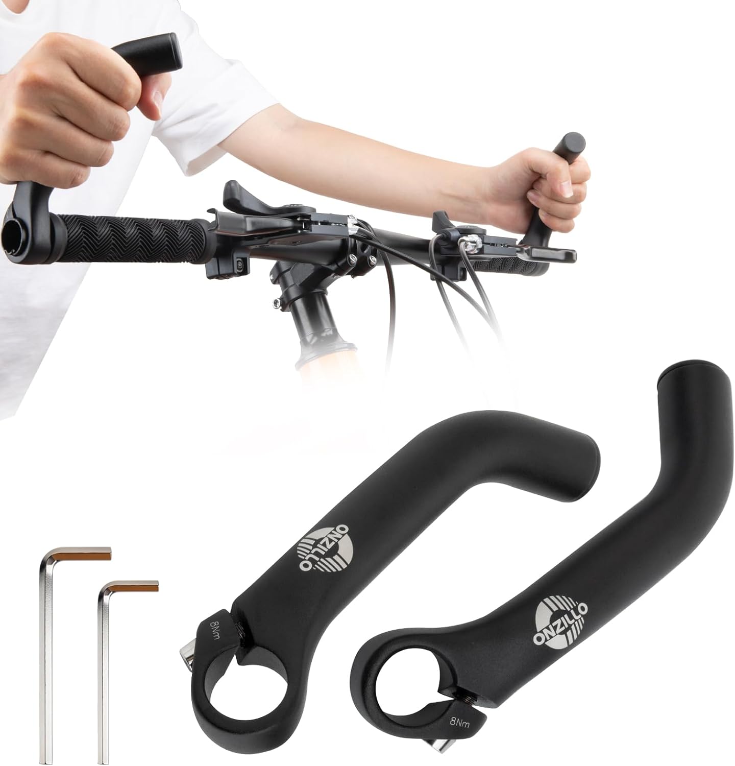 upgraded bike bar ends, ergonomic bicycle handlebar ends extension,aluminium mtb road mountain bike bar extender for 21.2 22.3mm standard diameters handlebars,lightweight cycling horn (1 pair) upgraded bike bar ends, ergonomic bicycle handlebar ends extension,aluminium mtb road mountain bike bar extender for 21.2 22.3mm standard diameters handlebars,lightweight cycling horn (1 pair)