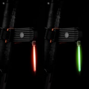 led photondrop bicycle tail light, red flowing taillight, bicycle photondrop rear light, 3 modes, usb rechargeable, water resistant (copy)