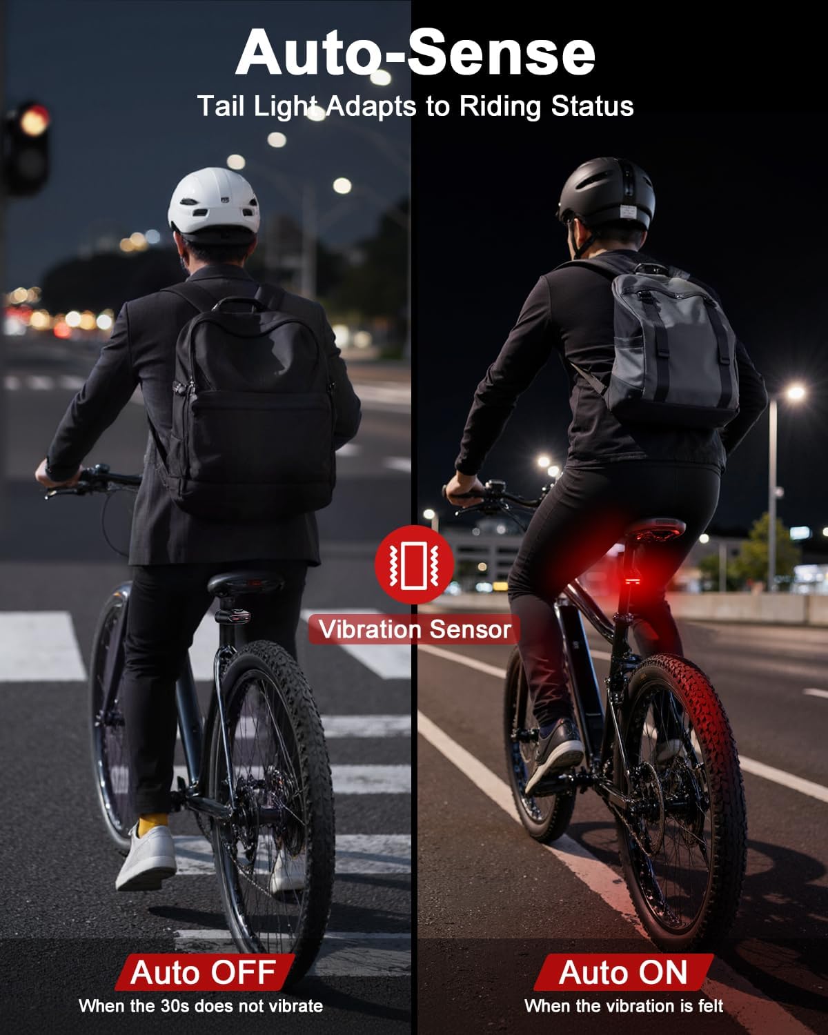 onvian 2 in 1 bike alarm with taillight, usb rechargeable 105db anti theft bicycle alarm brake sensing rear light, ip65 waterproof 4 modes safety flash,vibration sensor ebike warning 1.5h fast charge visit the onvian store onvian 2 in 1 bike alarm with taillight, usb rechargeable 105db anti theft bicycle alarm brake sensing rear light, ip65 waterproof 4 modes safety flash,vibration sensor ebike warning 1.5h fast charge visit the onvian store