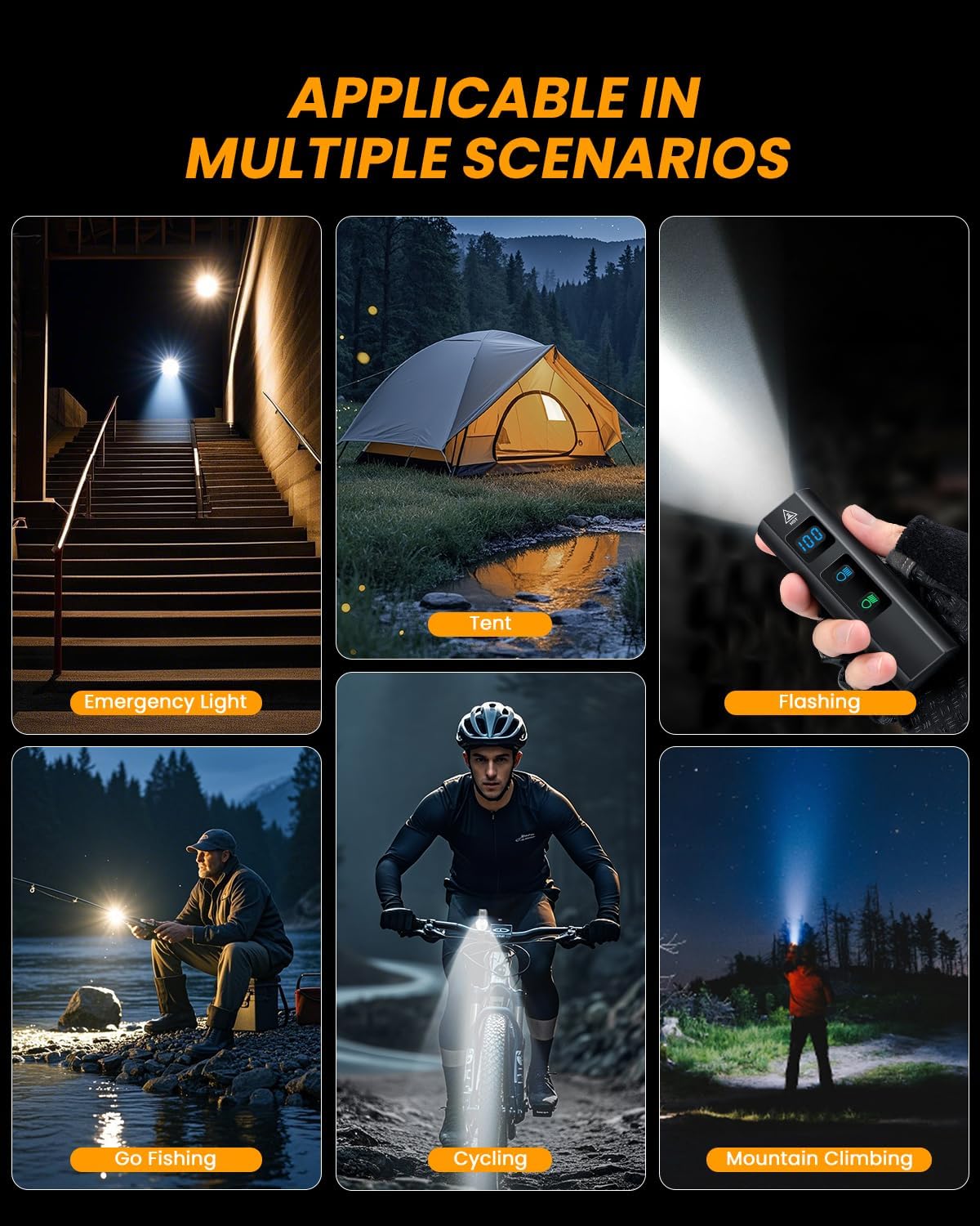 onvian super bright bike lights for night riding, 1200 lumen bike headlight 13 modes & aluminum alloy, 5000mah rechargeable bicycle lights for mountain road commuter cycling, ipx5 waterproof onvian super bright bike lights for night riding, 1200 lumen bike headlight 13 modes & aluminum alloy, 5000mah rechargeable bicycle lights for mountain road commuter cycling, ipx5 waterproof