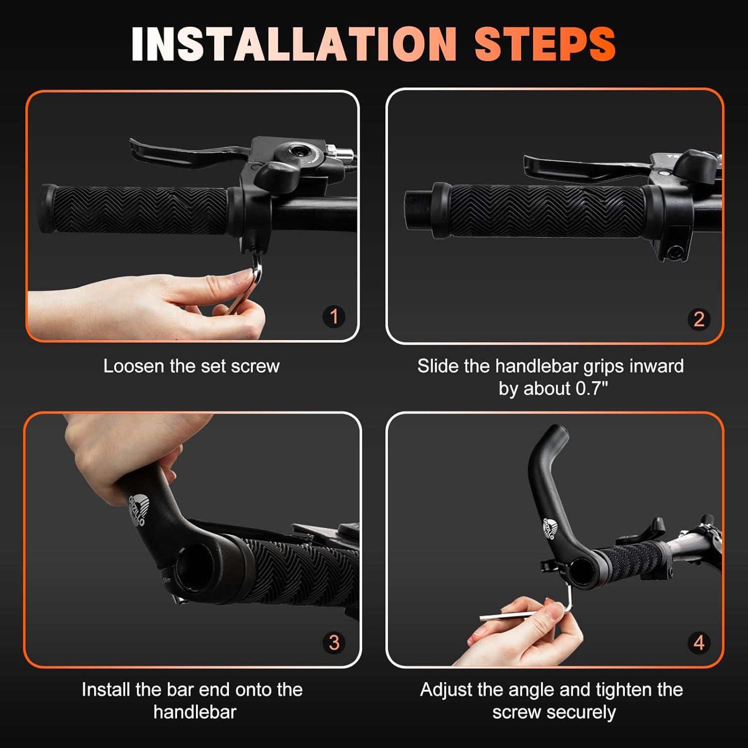 upgraded bike bar ends, ergonomic bicycle handlebar ends extension,aluminium mtb road mountain bike bar extender for 21.2 22.3mm standard diameters handlebars,lightweight cycling horn (1 pair) upgraded bike bar ends, ergonomic bicycle handlebar ends extension,aluminium mtb road mountain bike bar extender for 21.2 22.3mm standard diameters handlebars,lightweight cycling horn (1 pair)