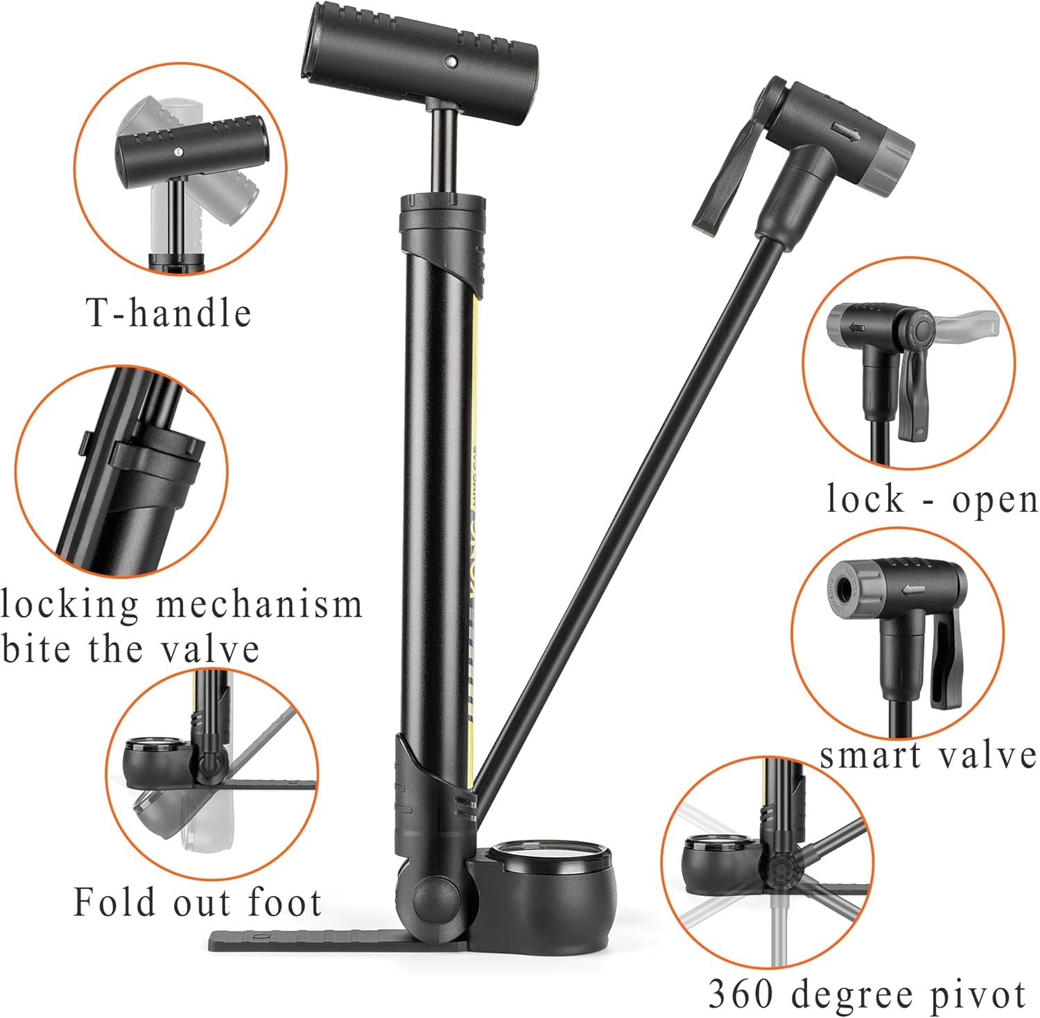 bike pump with psi gauge portable bicycle tire pump 120 psi bike air pump fits presta & schrader valve road mountain bike pump comes with mounting bracket bike pump with psi gauge portable bicycle tire pump 120 psi bike air pump fits presta & schrader valve road mountain bike pump comes with mounting bracket
