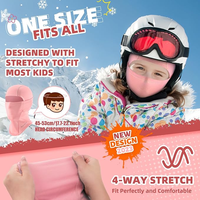 icocopro kids balaclava, unisex ski mask kids, neck warmer gaiter fleece windproof cycling balaclava for boys and girls icocopro kids balaclava, unisex ski mask kids, neck warmer gaiter fleece windproof cycling balaclava for boys and girls