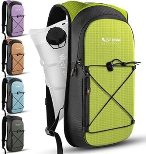 hydration backpack with tpu hydration bladder, lightweight hiking water backpack, hydration pack with 2l water bladder for running, cycling climbing camping outdoor sports (copy)