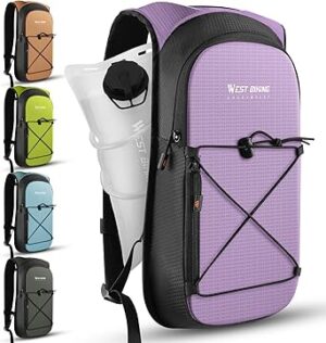 hydration backpack with tpu hydration bladder, lightweight hiking water backpack, hydration pack with 2l water bladder for running, cycling climbing camping outdoor sports (copy)