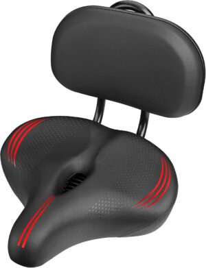 oversized bike seat for peloton bike & bike+, comfort seat cushion compatible with peloton, road or exercise bikes, bicycle wide saddle replacement for men & women, accessories for peloton (copy)