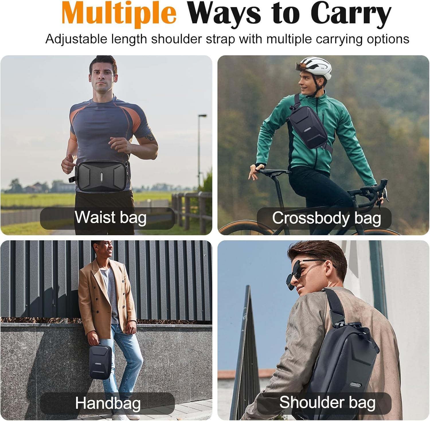 bike handlebar bag, eva waterproof bike front bag, 3.2l bicycle frame storage bag waist shoulder bag, bike pouch for road mountain bicycle cycling travel hiking bike handlebar bag, eva waterproof bike front bag, 3.2l bicycle frame storage bag waist shoulder bag, bike pouch for road mountain bicycle cycling travel hiking