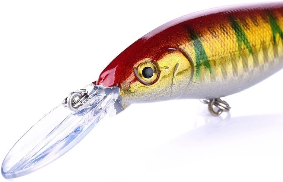 tfmsan 10pcs freshwater minnow lures bass and trout kit11cm 10g 6#hook tfmsan 10pcs freshwater minnow lures bass and trout kit11cm 10g 6#hook