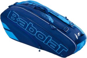 babolat rhx6 pure drive blue 6 racquet tennis bag (2021 2024 model)
