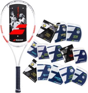 babolat pure strike 98 18x20 tennis racquet (4th gen) (choice of string & tension) (4 1/2)