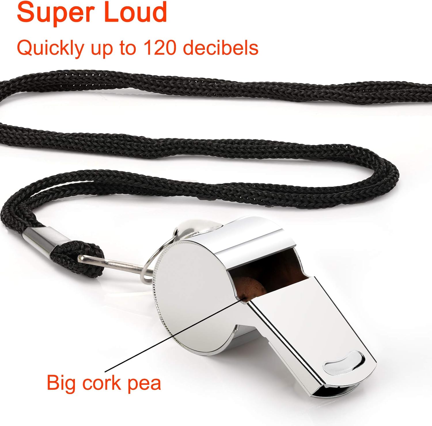 fya stainless steel whistle with lanyard, very loud sports whistle, perfect for referees, coaches, polices, emergency, outdoor sports, fya stainless steel whistle with lanyard, very loud sports whistle, perfect for referees, coaches, polices, emergency, outdoor sports,