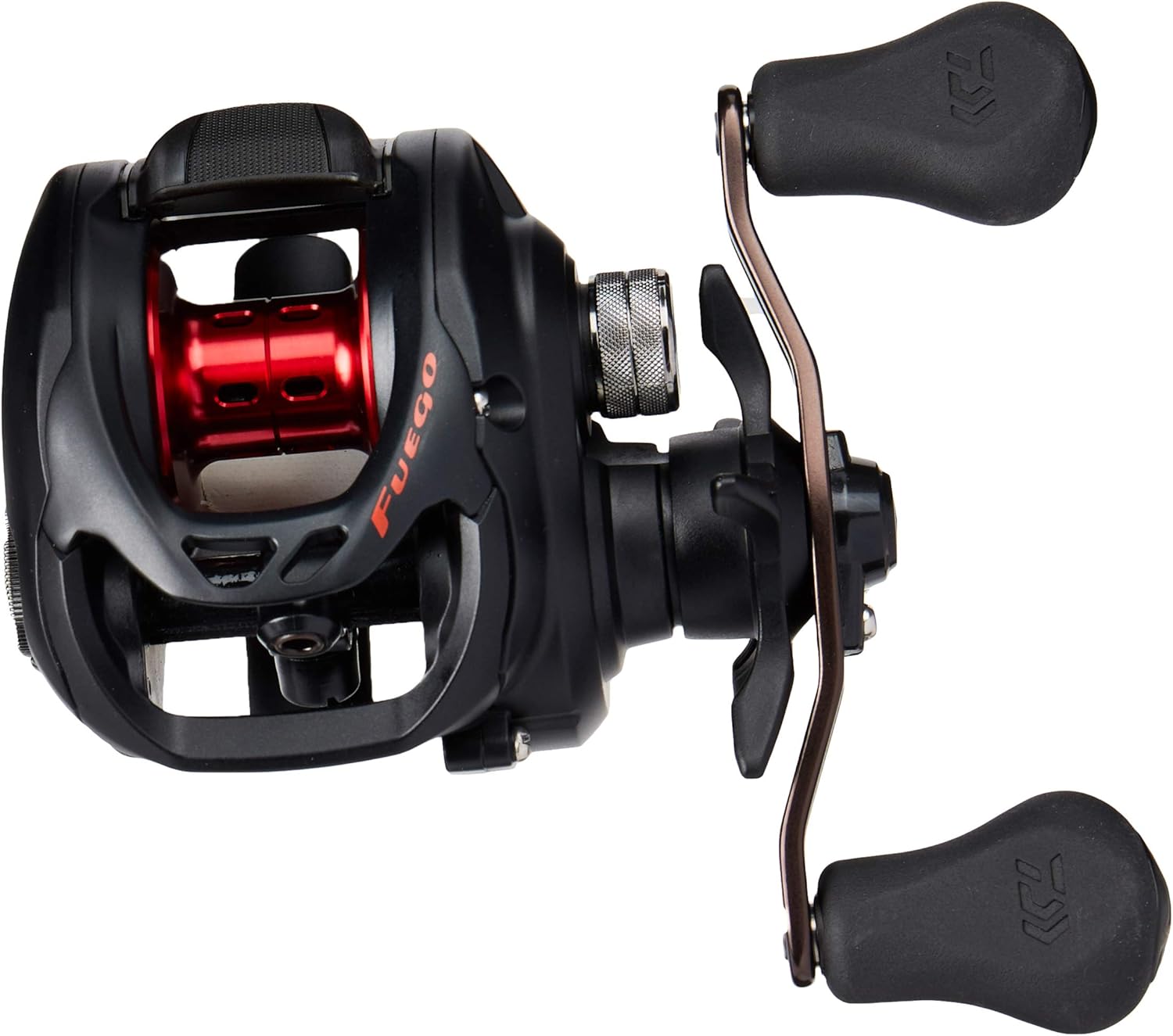 daiwa fuego ct low profile baitcasting reel – aluminum ct frame, air rotation system & magforce braking, left/right hand options daiwa fuego ct low profile baitcasting reel – aluminum ct frame, air rotation system & magforce braking, left/right hand options