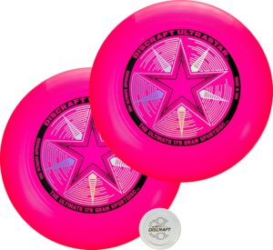 discraft ultrastar ultimate discs 1 & 2 packs, standard size, for competitive & casual play