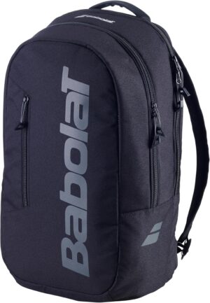 babolat court lite padel backpack (black)