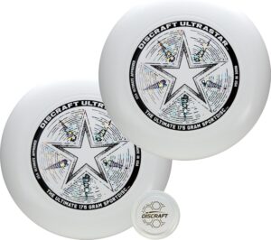 discraft ultrastar ultimate discs 1 & 2 packs, standard size, for competitive & casual play