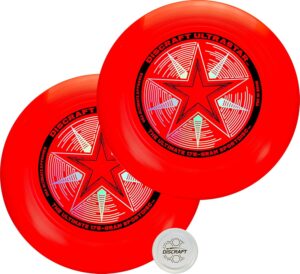 discraft ultrastar ultimate discs 1 & 2 packs, standard size, for competitive & casual play