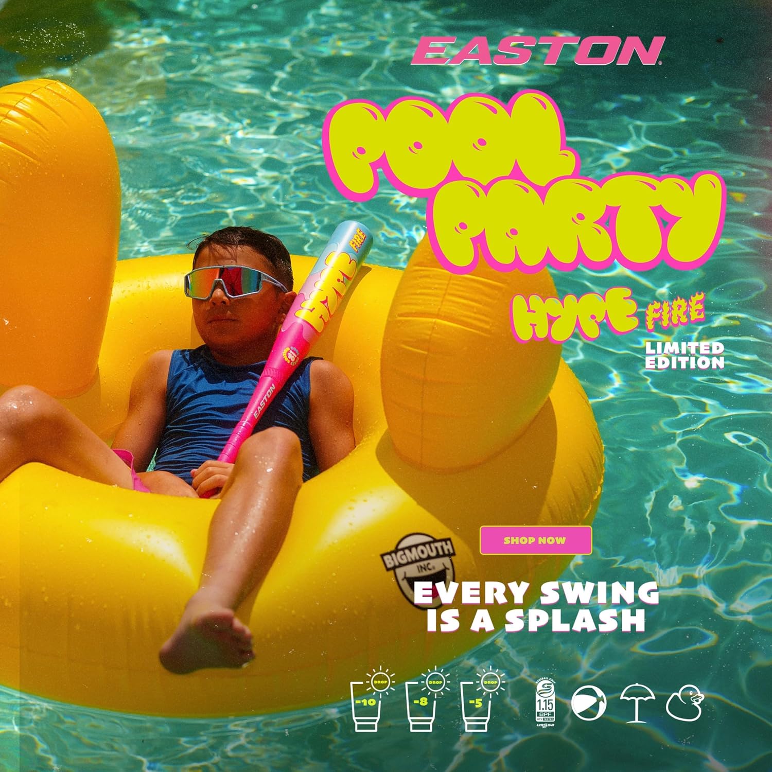 easton | 2025 | hype fire baseball bat | usssa | 5 / 8 / 10 drop | 2 3/4" barrel | 2 pc. composite easton | 2025 | hype fire baseball bat | usssa | 5 / 8 / 10 drop | 2 3/4" barrel | 2 pc. composite